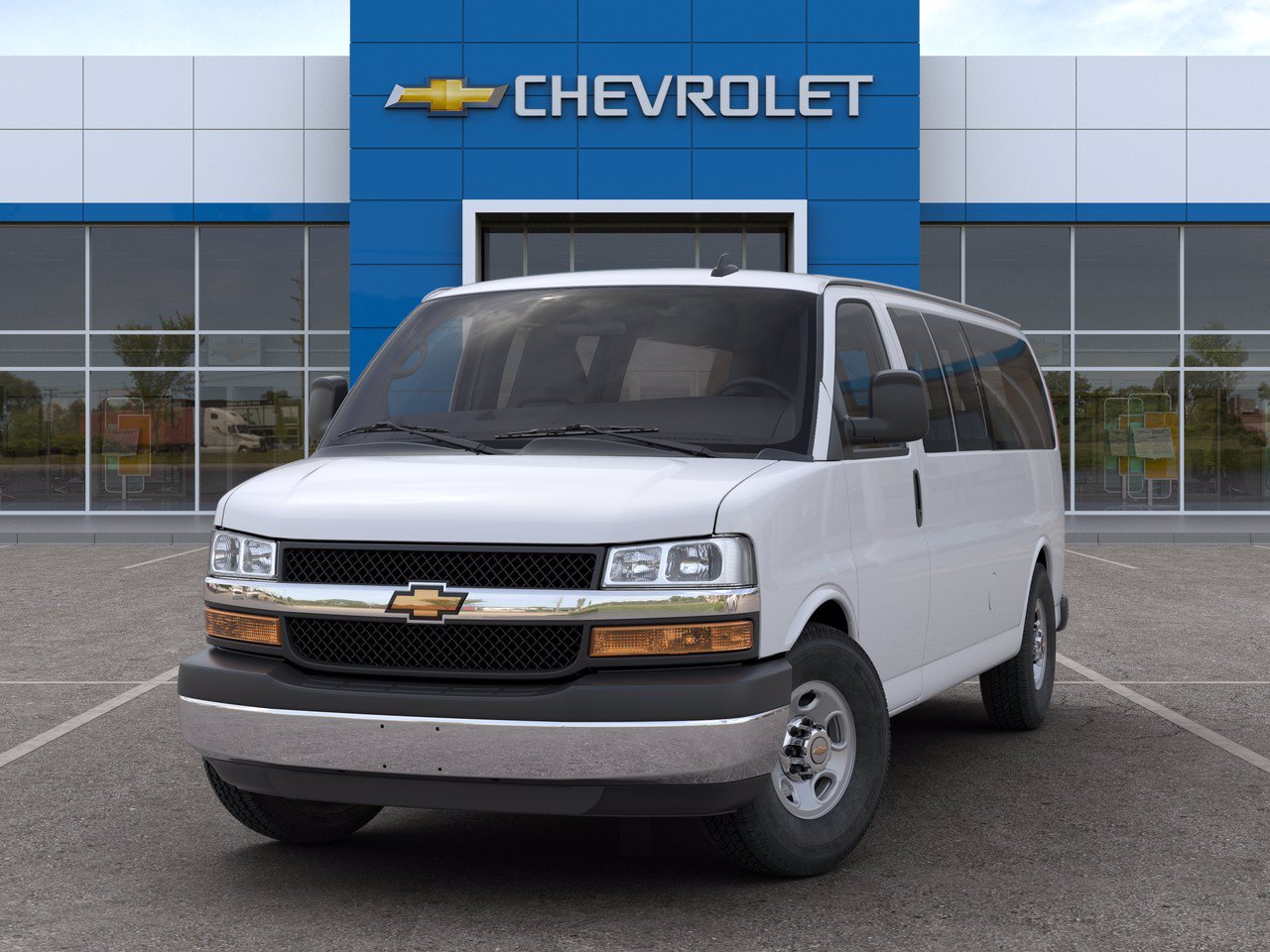 New 2020 Chevrolet Express Passenger Lt Full-size Passenger Van In 