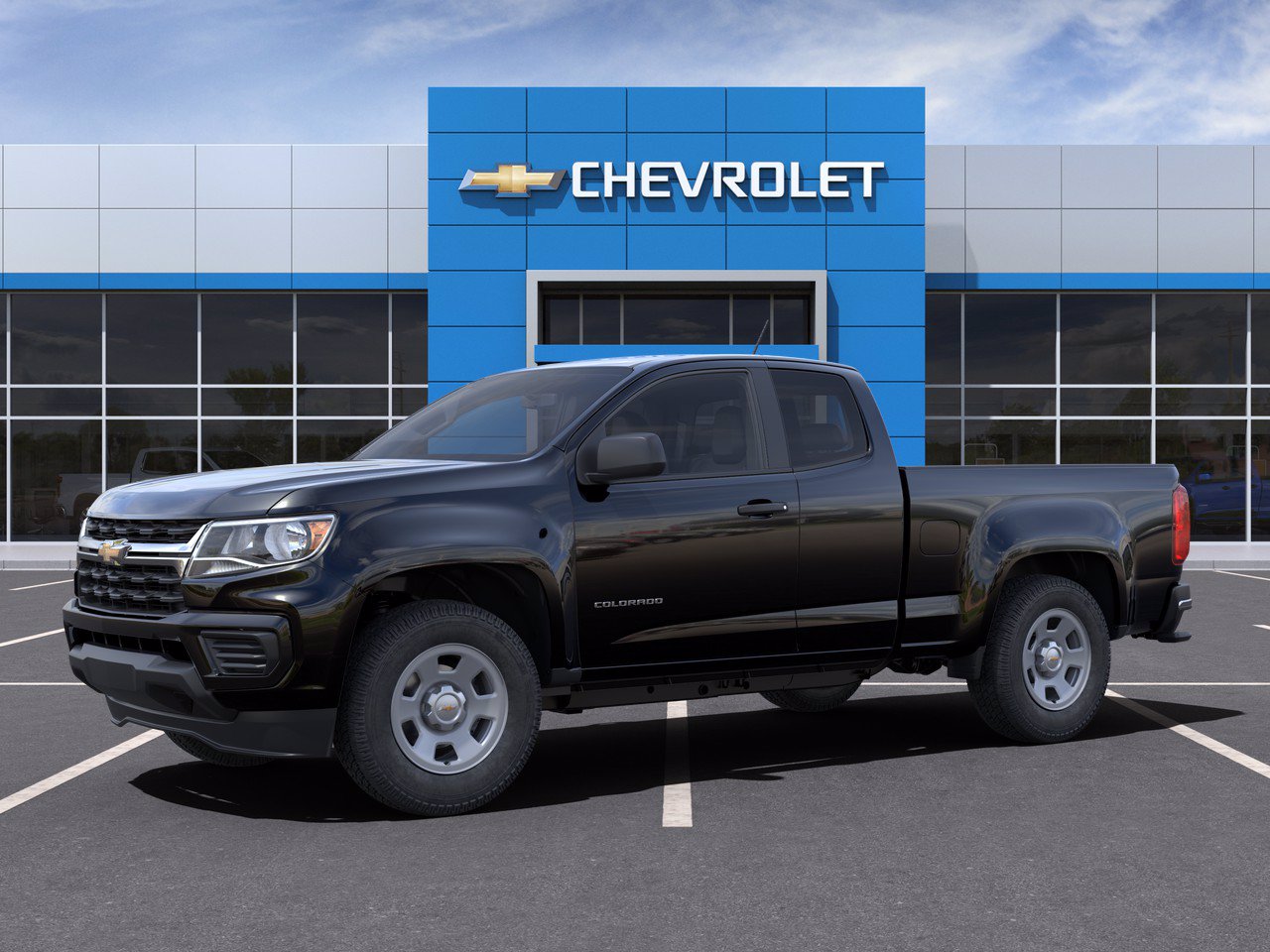 New 2021 Chevrolet Colorado 2WD Work Truck Extended Cab Pickup in Lyons ...